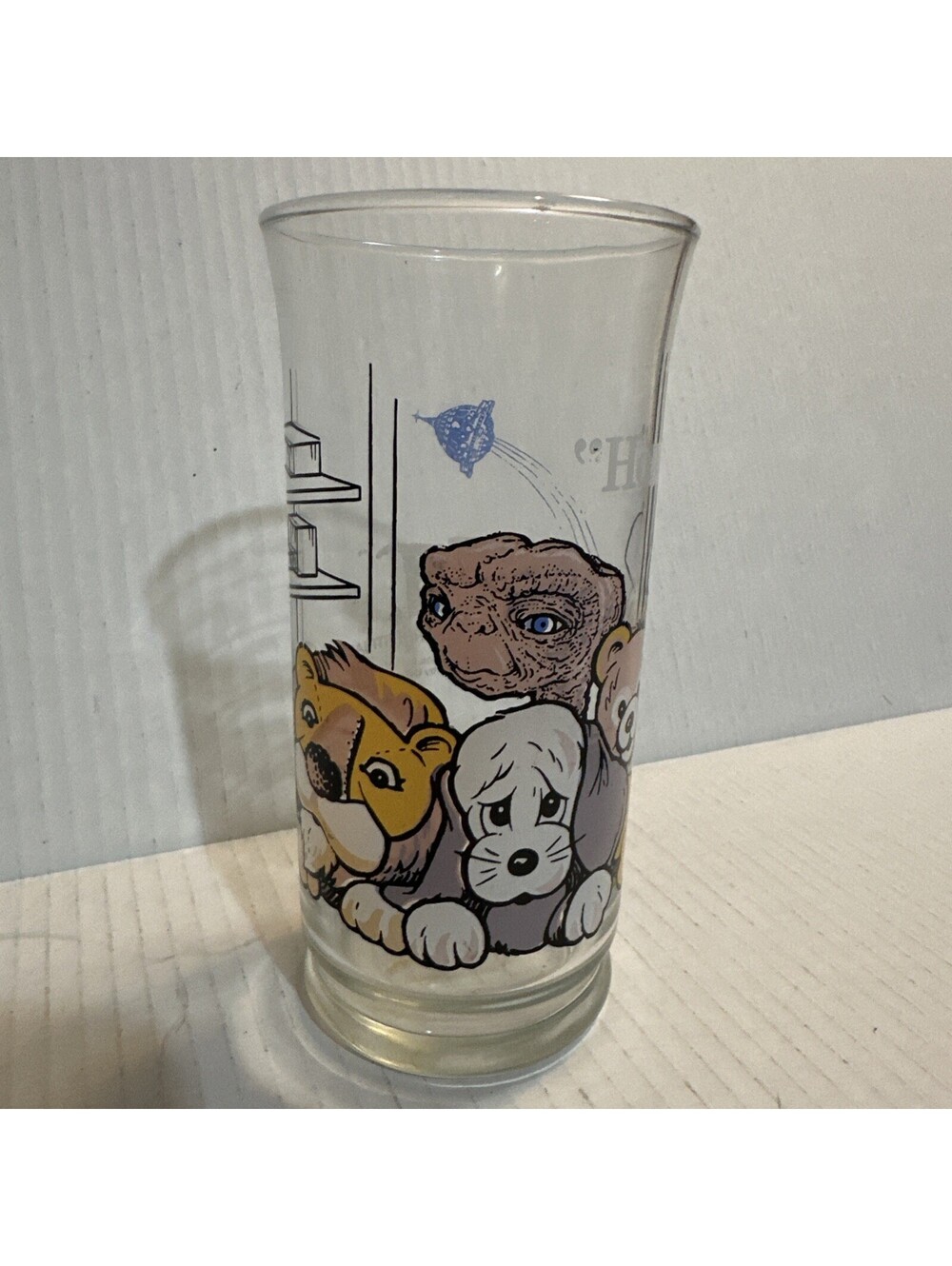 Vintage 1982 E.T. Extra Pizza Hut Limited Edition Collectors Series Glass "Home"